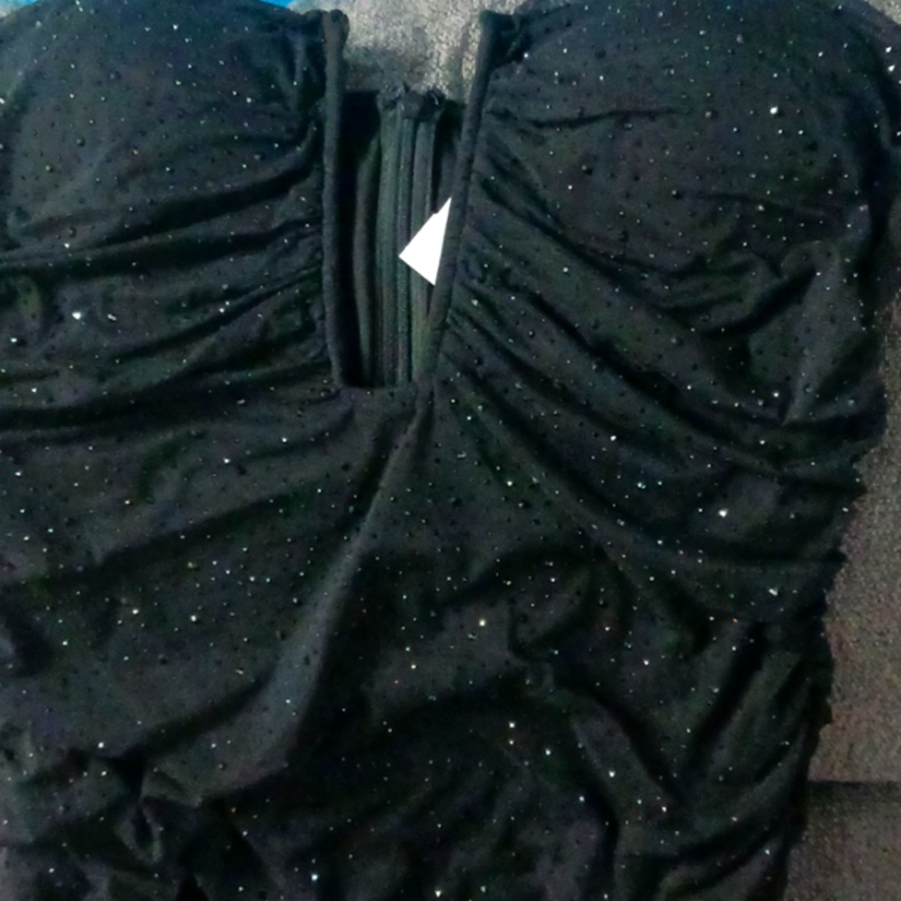 Black formal dress